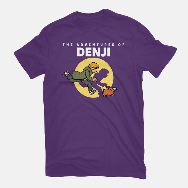The Adventures Of Denji-mens basic tee-Boggs Nicolas