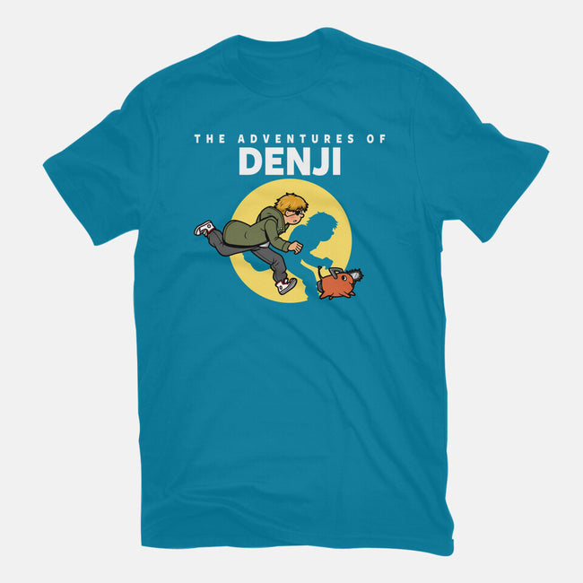 The Adventures Of Denji-mens heavyweight tee-Boggs Nicolas