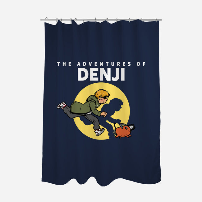 The Adventures Of Denji-none polyester shower curtain-Boggs Nicolas