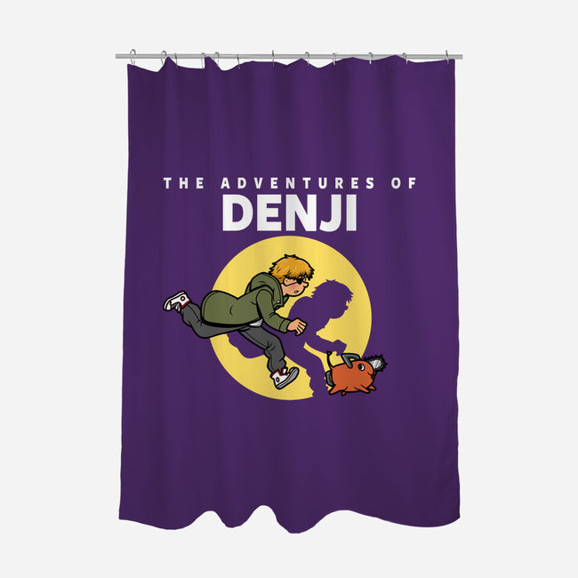 The Adventures Of Denji-none polyester shower curtain-Boggs Nicolas