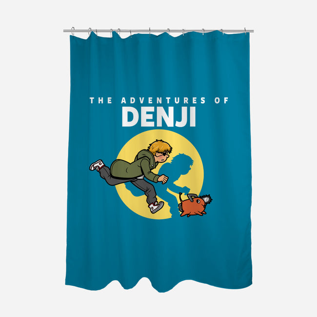 The Adventures Of Denji-none polyester shower curtain-Boggs Nicolas