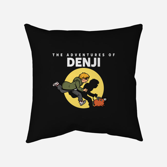 The Adventures Of Denji-none removable cover w insert throw pillow-Boggs Nicolas