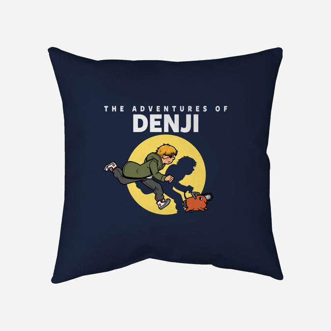 The Adventures Of Denji-none removable cover w insert throw pillow-Boggs Nicolas
