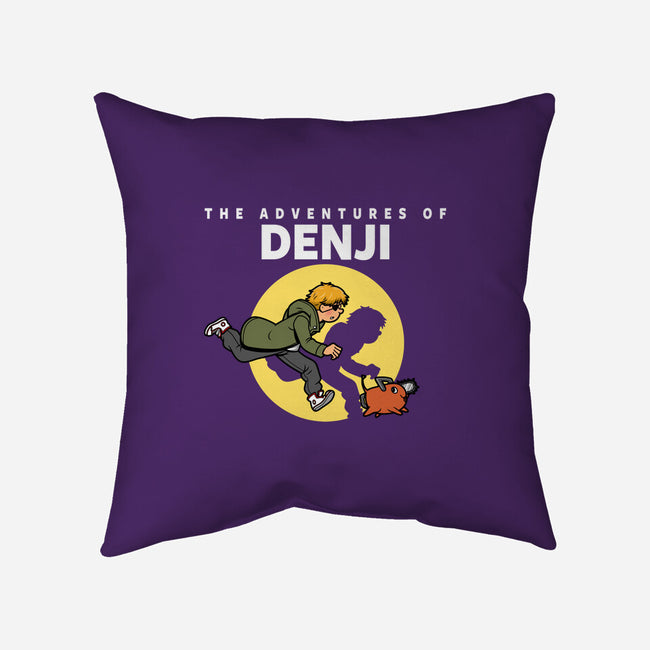 The Adventures Of Denji-none removable cover w insert throw pillow-Boggs Nicolas