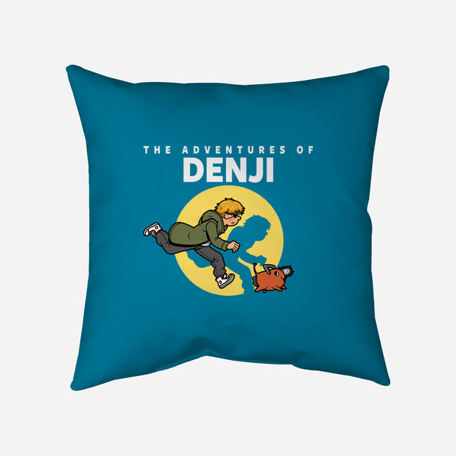 The Adventures Of Denji-none removable cover w insert throw pillow-Boggs Nicolas