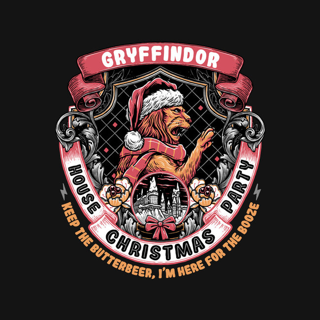 Holidays At The Gryffindor House-baby basic tee-glitchygorilla