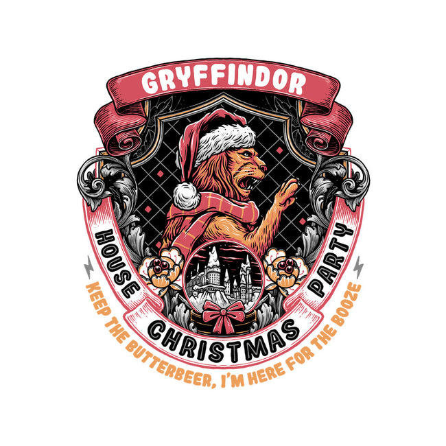 Holidays At The Gryffindor House-none beach towel-glitchygorilla