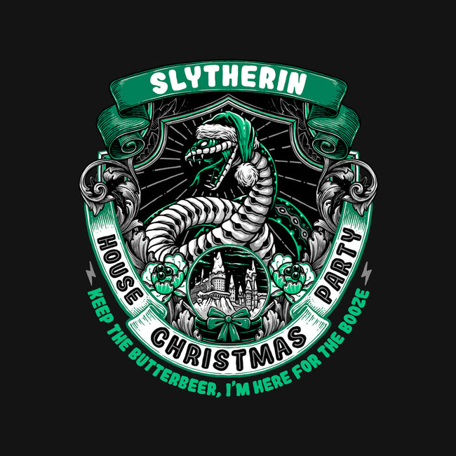 Holidays At The Slytherin House-womens fitted tee-glitchygorilla