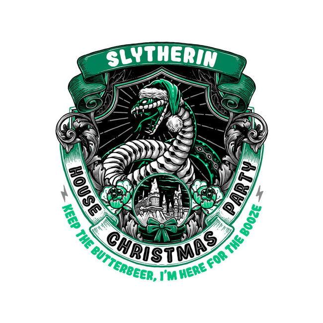 Holidays At The Slytherin House-unisex basic tank-glitchygorilla