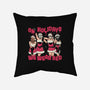 We Wear Red-none removable cover throw pillow-momma_gorilla