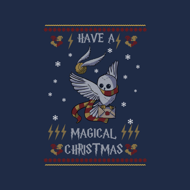 Have A Magical Christmas-unisex kitchen apron-fanfabio