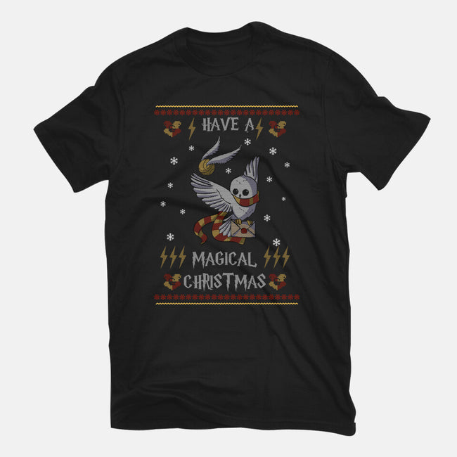 Have A Magical Christmas-womens basic tee-fanfabio