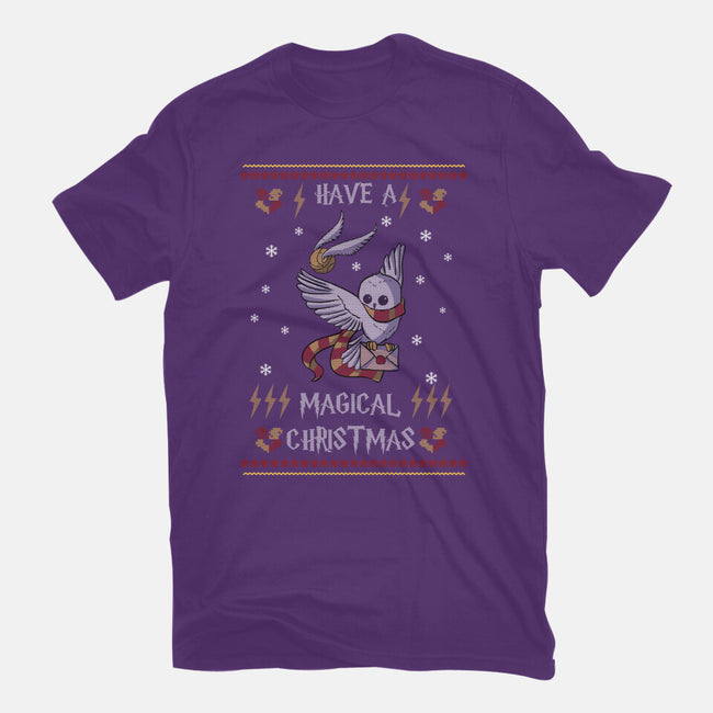 Have A Magical Christmas-youth basic tee-fanfabio