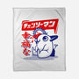 Happy Pochita-none fleece blanket-spoilerinc
