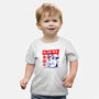 Happy Pochita-baby basic tee-spoilerinc