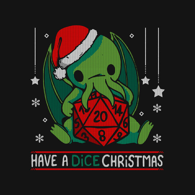 Have A Dice Christmas-baby basic onesie-Vallina84
