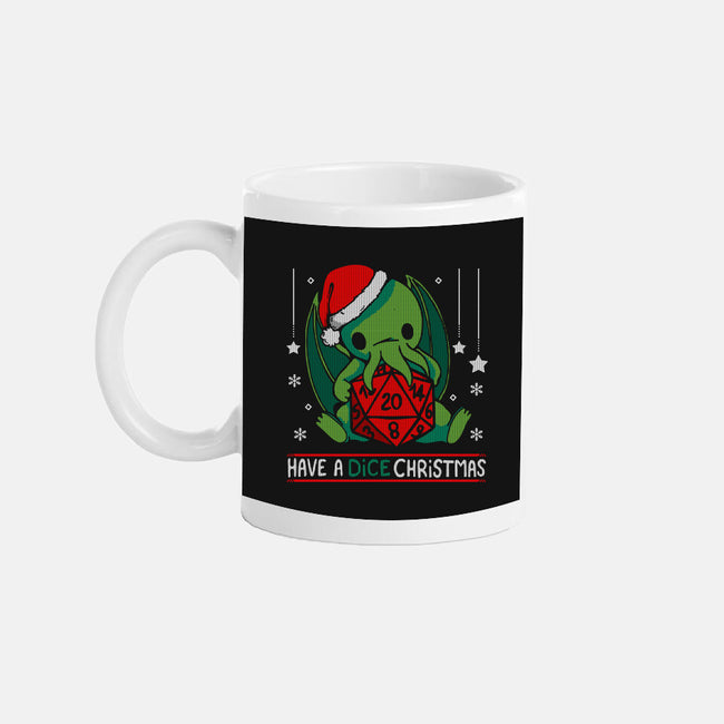 Have A Dice Christmas-none mug drinkware-Vallina84