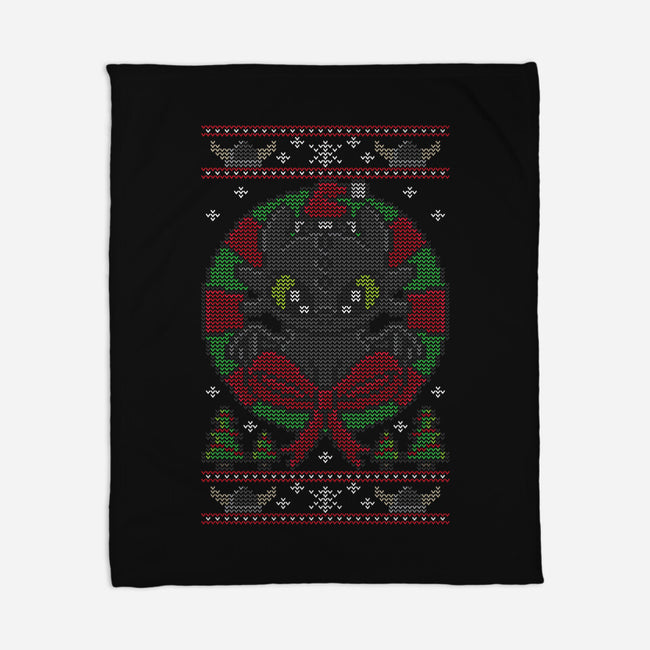 Toothlessmas-none fleece blanket-jrberger