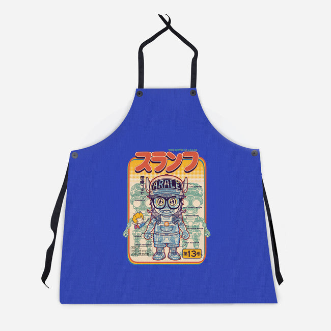 The Birth Of Arale-unisex kitchen apron-eggzoo