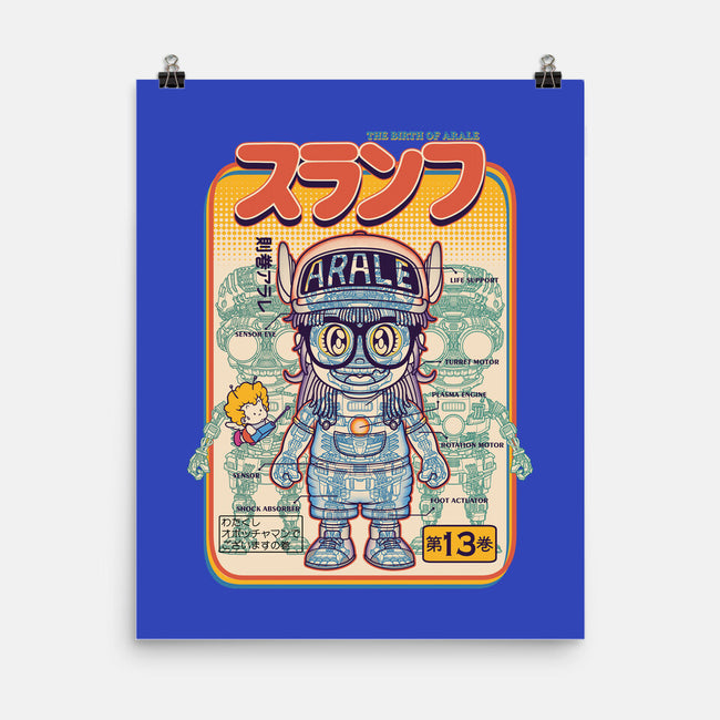 The Birth Of Arale-none matte poster-eggzoo