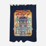 The Birth Of Arale-none polyester shower curtain-eggzoo