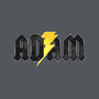Adam Rock-none glossy sticker-rocketman_art