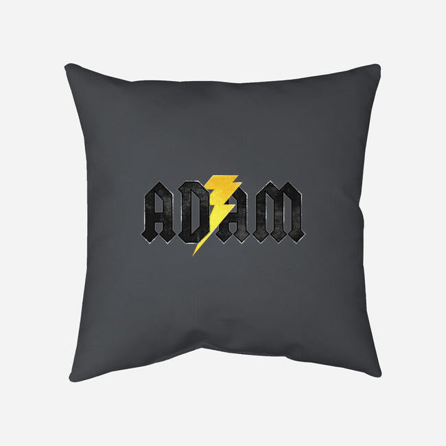 Adam Rock-none removable cover throw pillow-rocketman_art