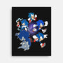 Hedgehog Dimensions-none stretched canvas-amorias