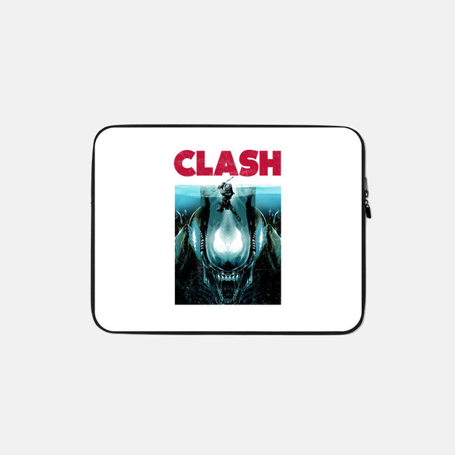Clash-none zippered laptop sleeve-clingcling