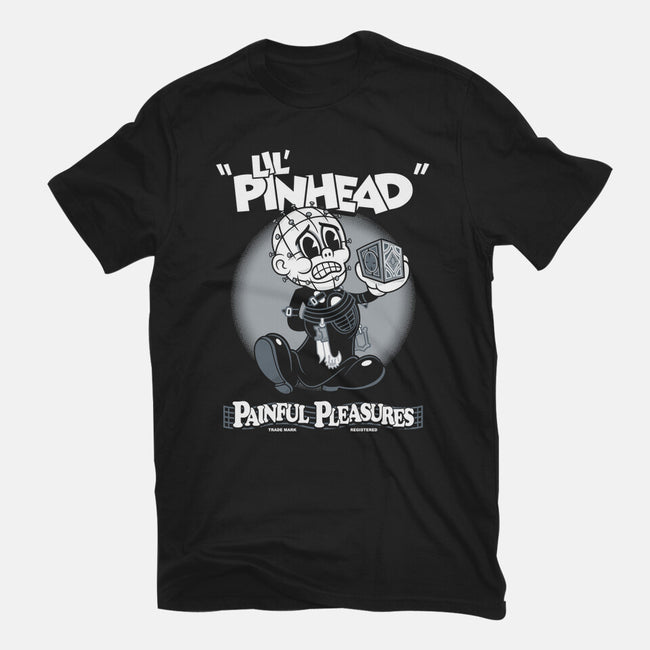 Lil' Pinhead-mens basic tee-Nemons