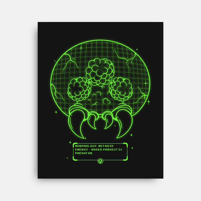 Enemy Detected-none stretched canvas-Douglasstencil