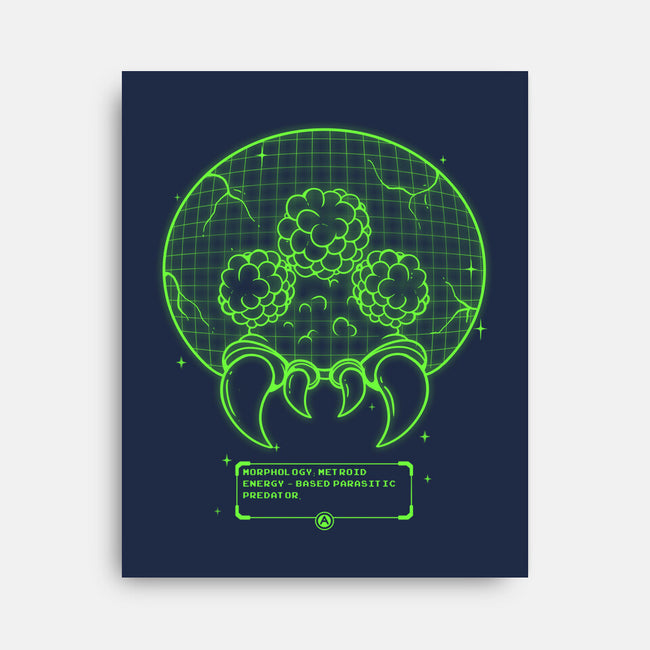 Enemy Detected-none stretched canvas-Douglasstencil