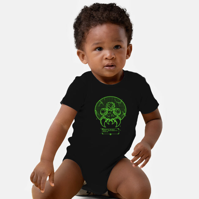 Enemy Detected-baby basic onesie-Douglasstencil