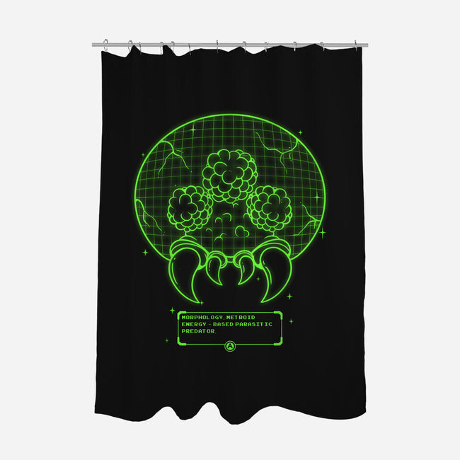 Enemy Detected-none polyester shower curtain-Douglasstencil