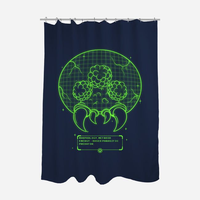 Enemy Detected-none polyester shower curtain-Douglasstencil