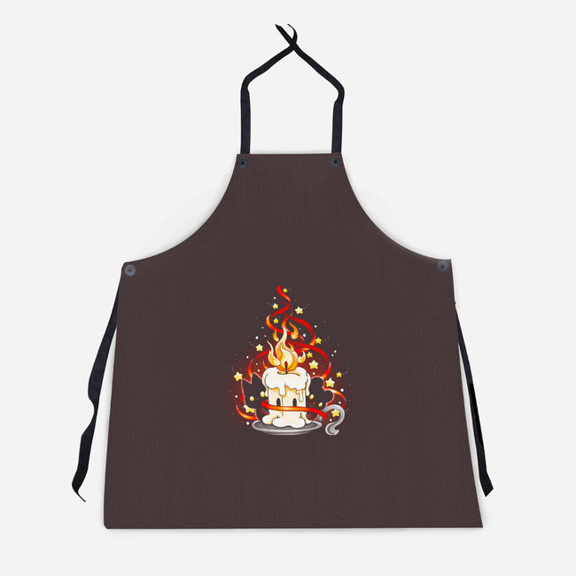 Magic Christmas-unisex kitchen apron-Vallina84