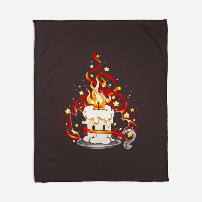 Magic Christmas-none fleece blanket-Vallina84