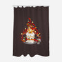 Magic Christmas-none polyester shower curtain-Vallina84