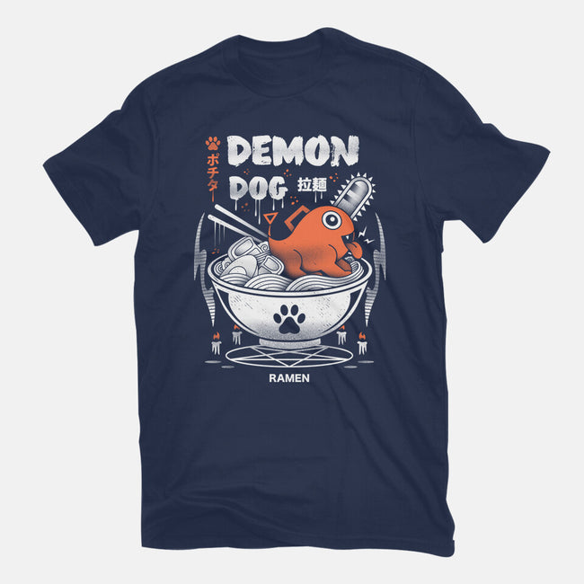Demon Dog Ramen-mens premium tee-Logozaste