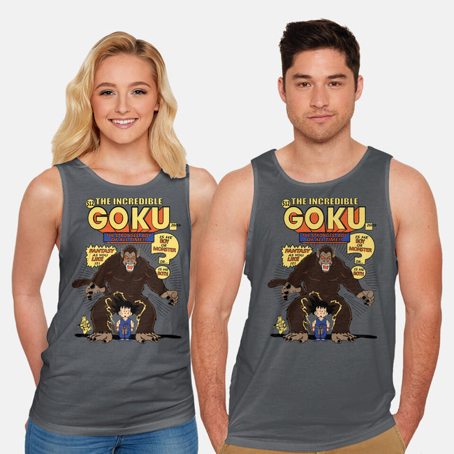 The Strongest Boy-unisex basic tank-Rudy