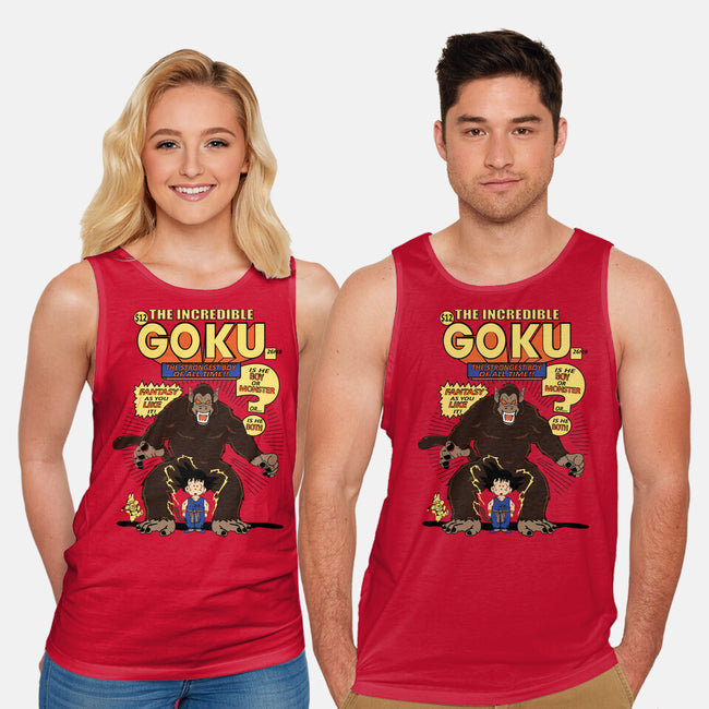 The Strongest Boy-unisex basic tank-Rudy