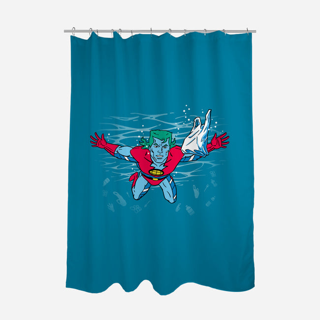 Smells Like Dirty Planet-none polyester shower curtain-Getsousa!
