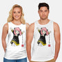 Anya Watercolor-unisex basic tank-DrMonekers