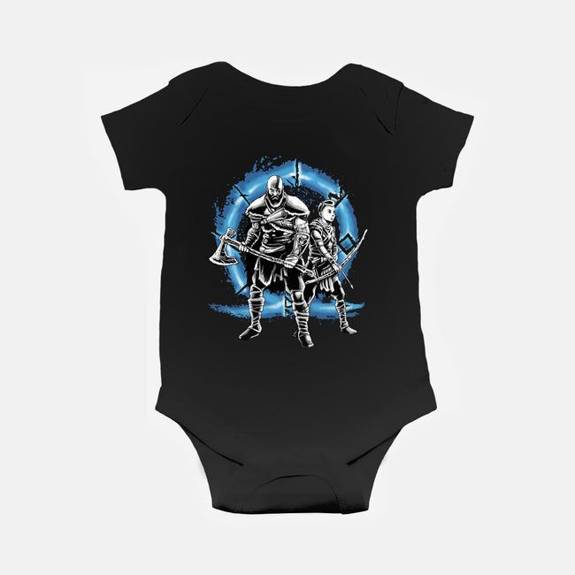 War Family-baby basic onesie-Andriu