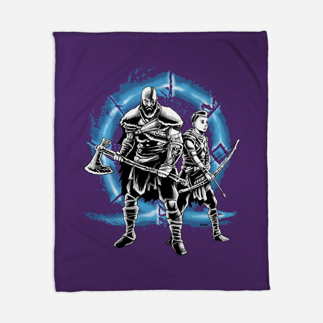 War Family-none fleece blanket-Andriu