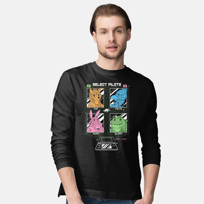 Time To Fly-mens long sleeved tee-Douglasstencil