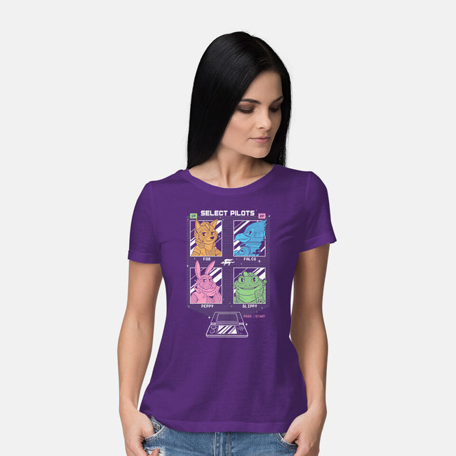 Time To Fly-womens basic tee-Douglasstencil
