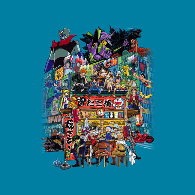 A Normal Day In Japan-none polyester shower curtain-albertocubatas