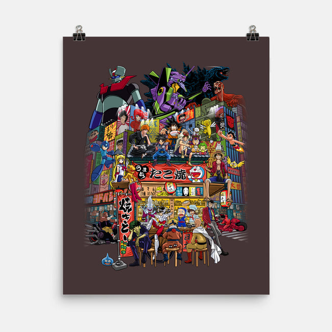 A Normal Day In Japan-none matte poster-albertocubatas