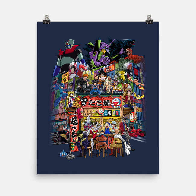 A Normal Day In Japan-none matte poster-albertocubatas